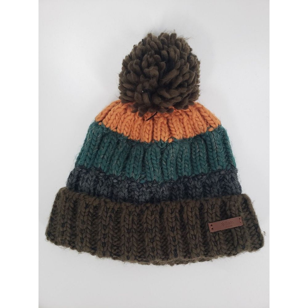 Barts Wilhelm Bobble Cable Knit Unisex Beanie Ski Hat Outdoor Sport Crafting Joy